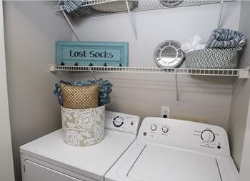Full-Size Washer and Dryer